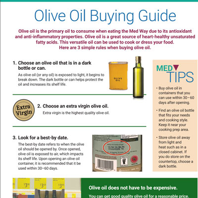 Olive Oil handout