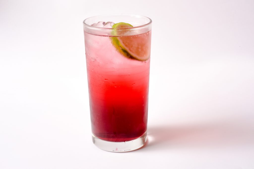 Cranberry Lime Soda