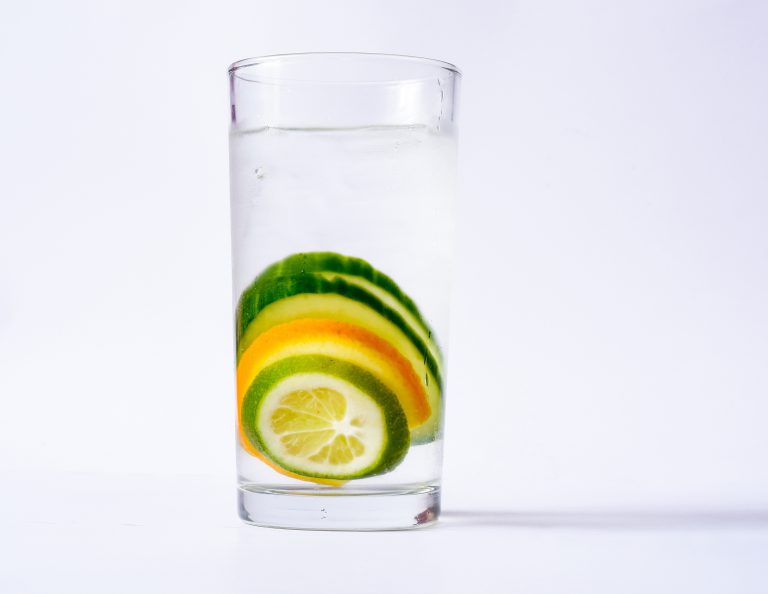 Cucumber Citrus Water Med Instead of Meds