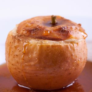 Microwave Baked Apple