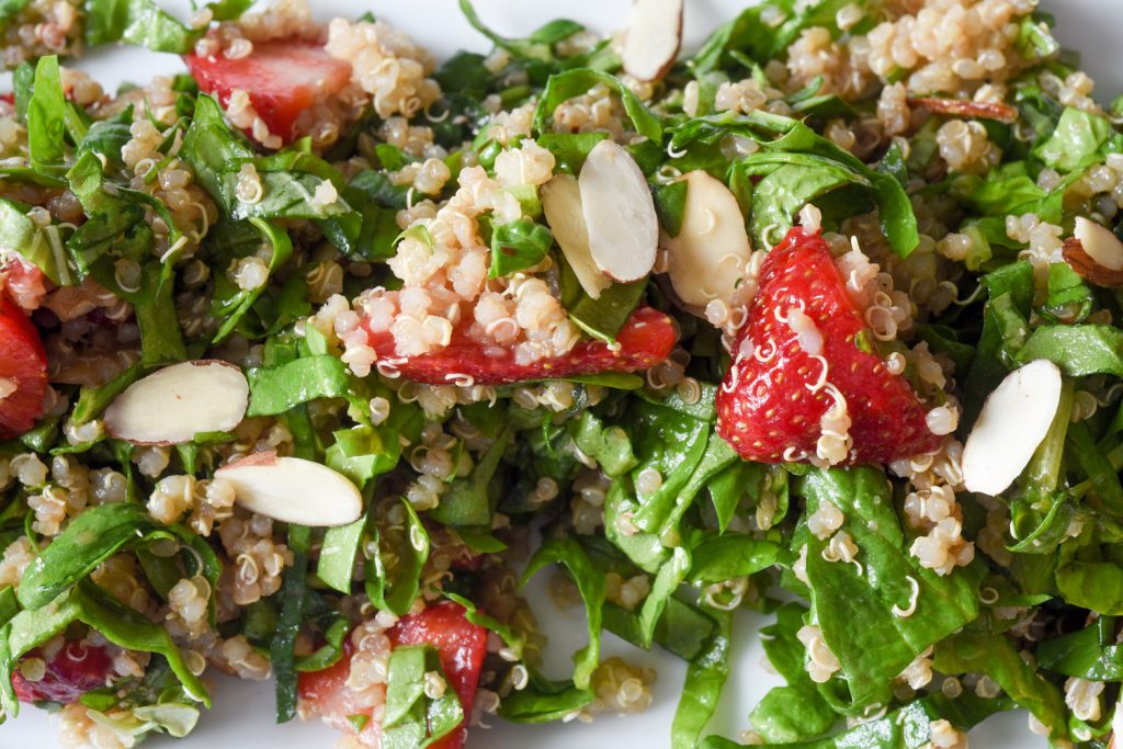 Quinoa Strawberry Salad