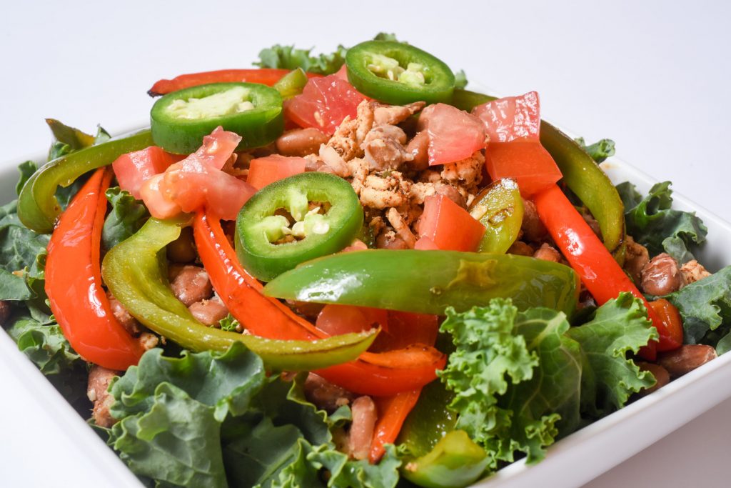 Turkey and Bean Taco Salad